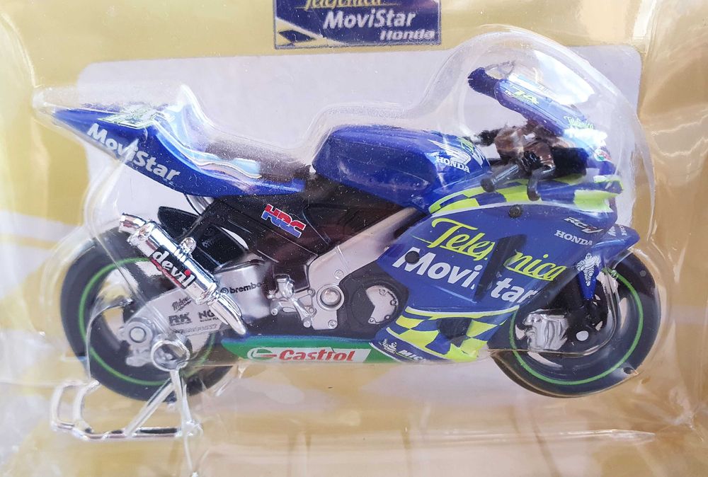 Vintage 1/18 Scale Miniature ~ "HONDA RC211V - 2003" ~ Telefónica Movistar