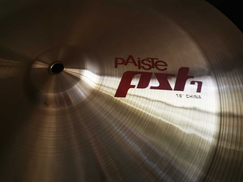 Paiste PST7 China 18" talerz perkusyjny. Perkusja