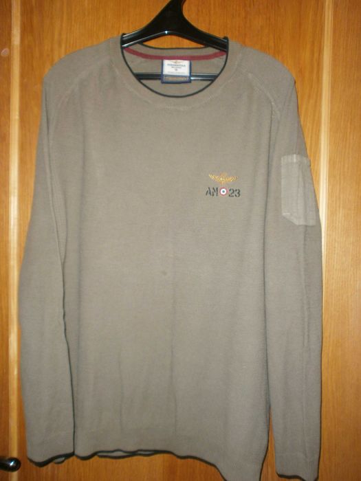 Джемпер реглан Aeronautica Militare, р. XXl, наш р. 54-56. ПОГ-65 см