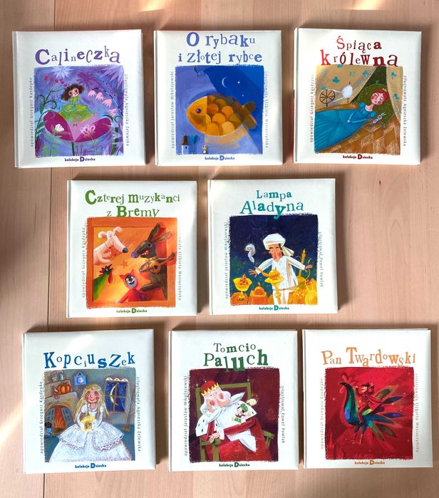 Kolekcja Dziecka Agora Bajki dla dzieci Zestaw bajek książeczek + CD