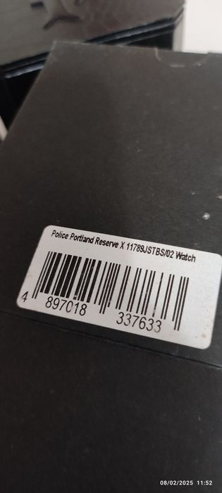 Relógio Police dual time automático