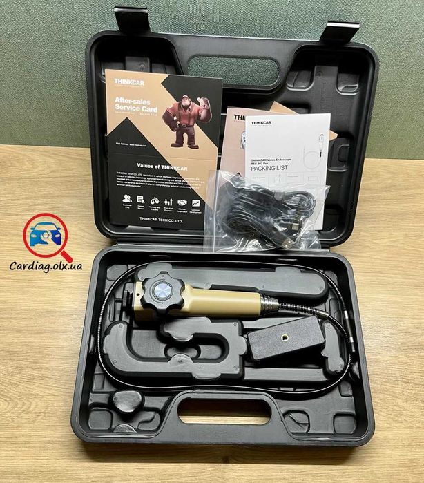 Ендоскоп Thinkcar TES 303 Pro (Ø6,5мм, 1 камера, артикуляція, зонд 1м)