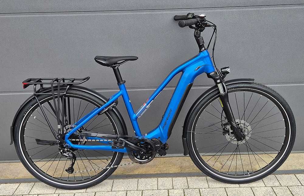 Nowy rower elektryczny MERIDA eSPRESSO 400 S | Shimano Steps | Bateria 500 Wh | Shimano Alivio 9x | Hydraulika | damski damka unisex e-bike