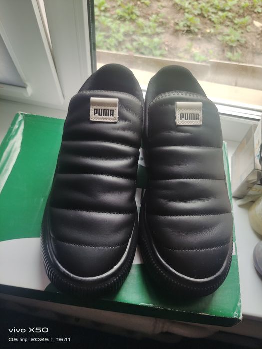 Жіночі м'які зимові кросівки PUMA, шкіряні