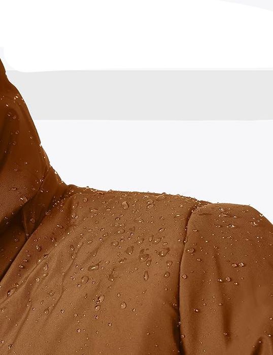 Kurtka męska brązowa outdoor ocieplana L/XL