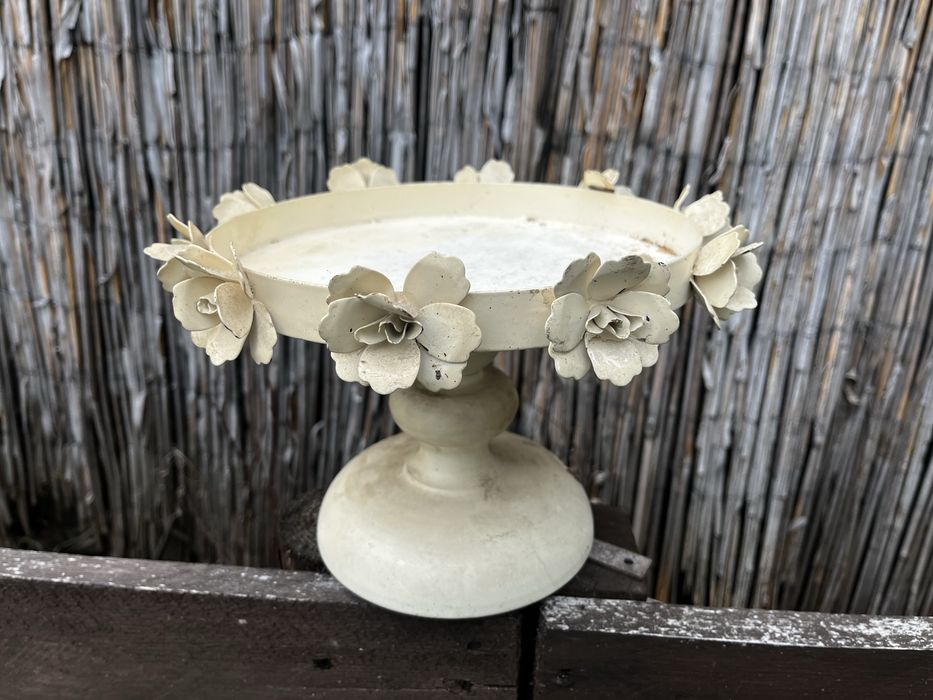 Piekna stara platera stalowa