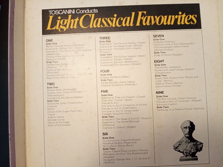 A. Toscanini Conducts - Light Classical Favourites 10x Vinil Classica
