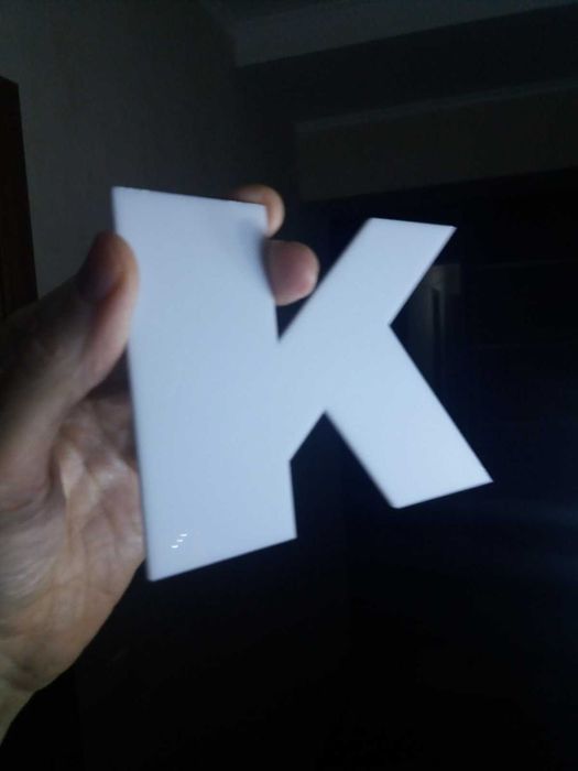 Букви пластикові "КВІТИ"