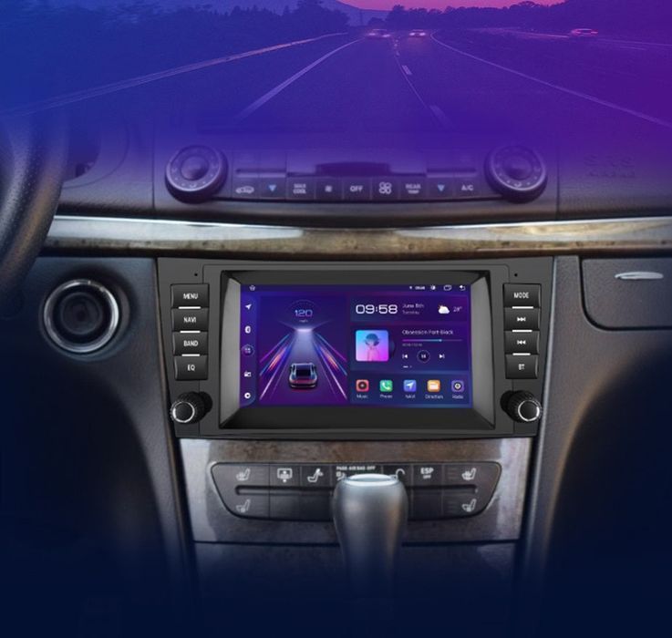 Mercedes E W211 / W219 – Radio Android 7” CarPlay