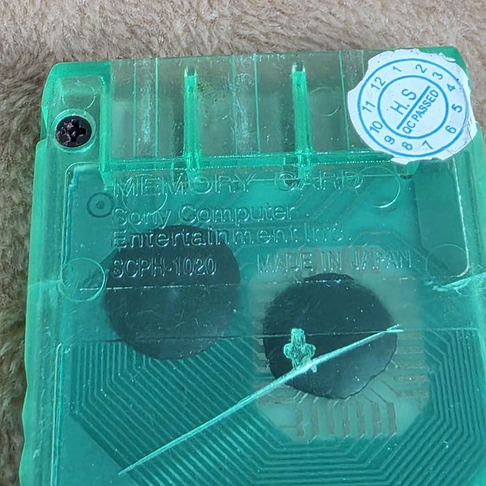 Memory Card do Sony Ps1