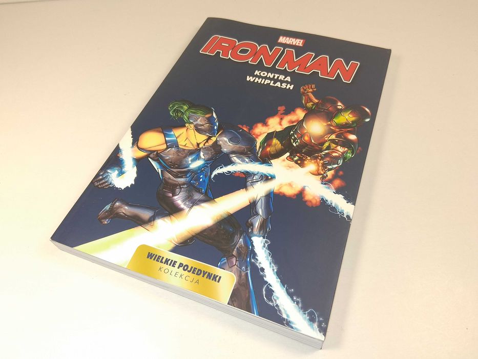 D120 Iron Man Kontra Whiplash Komiks Marvel Wielkie Pojedynki Kolekcja