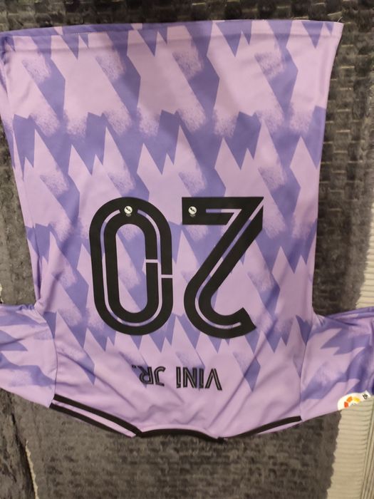 Koszulka piłkarska Real Madryt Vini Jr 20 rozmiar XL