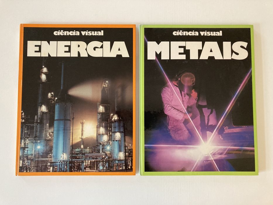 2 Livros Colecção Ciência Visual (Vintage, Anos 80)