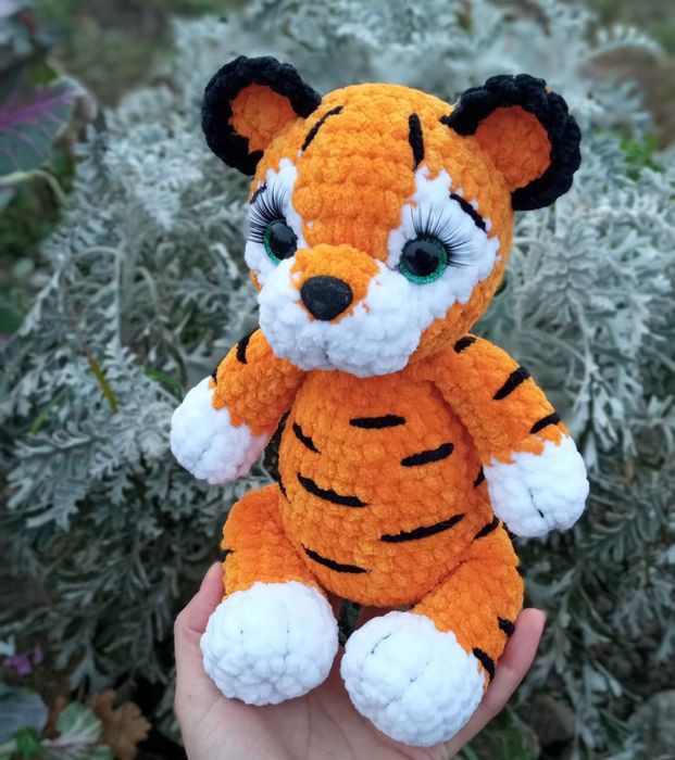 ТИГРЁНОК,KALUSH,Калуш,Пони,единорожка, поняшка вязаная игрушка крючком