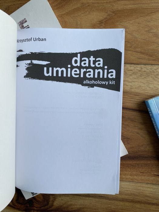 Krzysztof Urban. Data umierania + 2 książki