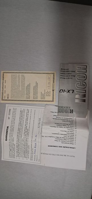 Maquina Fotografica de rolo Ricoh LX 10