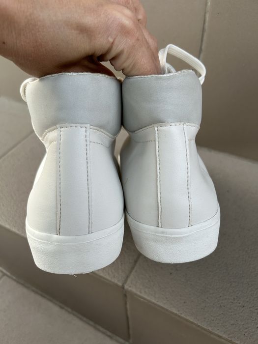 Мужские высокие кеди кроссовки хайтопы високі кеди кросівки zara 40p