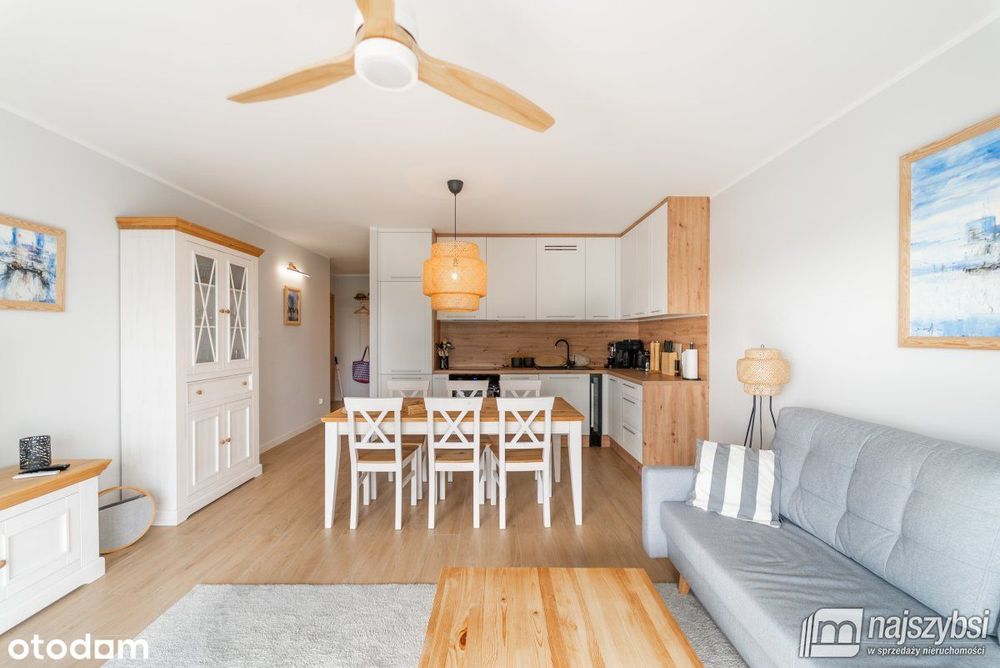 DZIWNÓW - Dwustronny apartament 60m2| Marina | 2 t