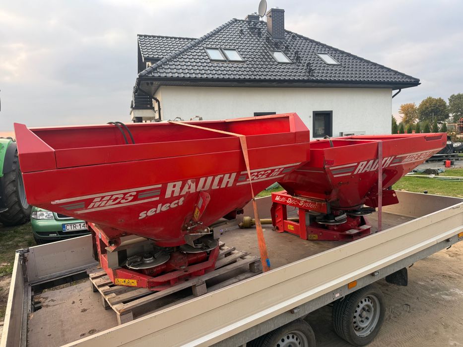 Rozsiewacz nawozu nawozów Rauch MDS 932 M select 901 multi dusc system zam amazone