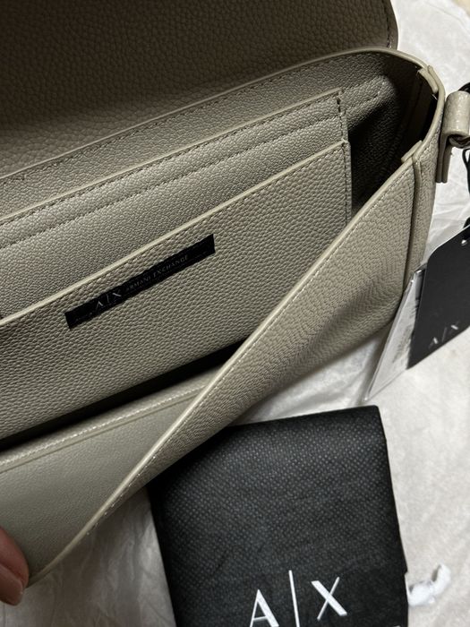 Сумка,сумочка, бежева, Нова, Армані/Armani Exchande