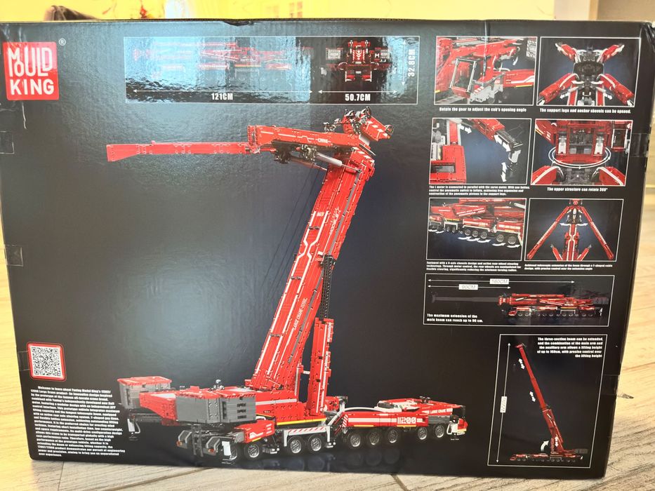 Конструктор Mould King 17008 кран LIEBHERR з дистанційним керуванням