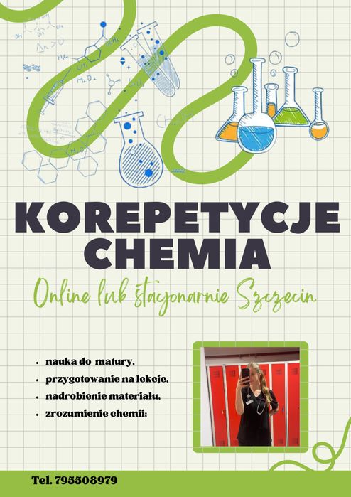 Korepetycje z chemii  ze studentka medycyny!