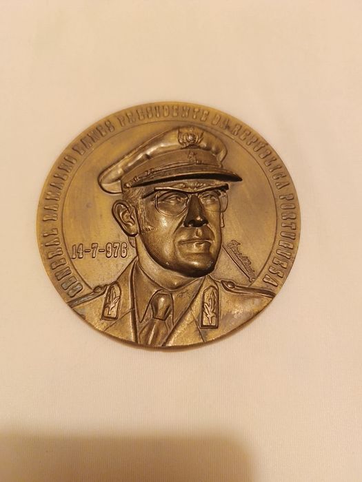 Medalha Comemorativa em Bronze- General Ramalho e Candidatos à Repúbli