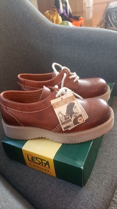 Skórzane damskie buty Lesta
