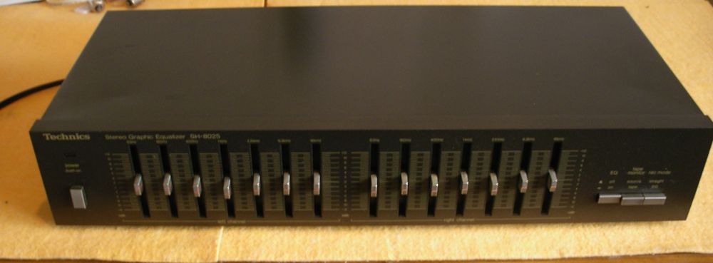 equalizador technics sg-8025