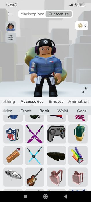 Аккаунт в роблоксе