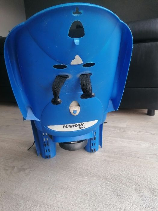 Fotelik rowerowy hamax kiss z mocowaniem do 22 kg