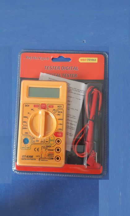 Multímetro Digital Wolf-Tools