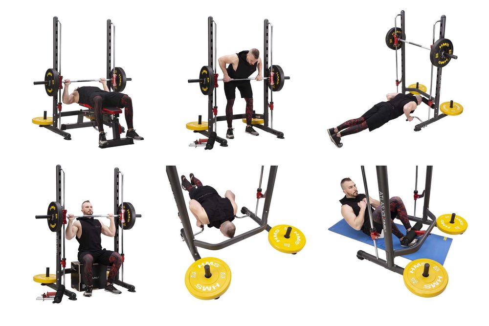 HMS Suwnica SMITHA smith wielofunkcyjna sztanga gryf atlas X3