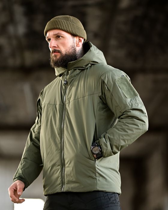 Зимова тактична куртка олива мультикам койот