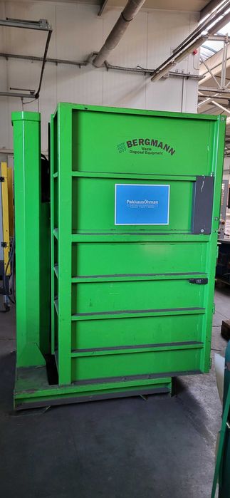 BERGMANN Prasa +rozdrabniacz do kartonów / surowców wtórnych / odpadów