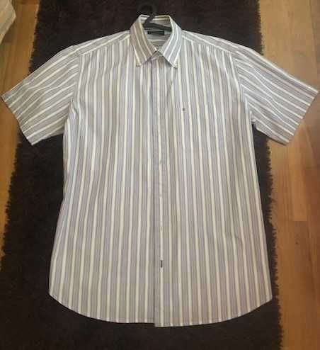 Camisa homem marca luxo Tommy Hilfiger, modelo desportivo