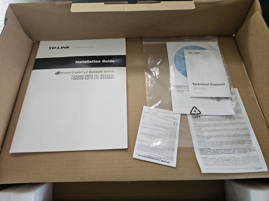 TP-LINK JetStream T2600G-28TS (TL-SG3424) – Switch Gigabit 24-portowy