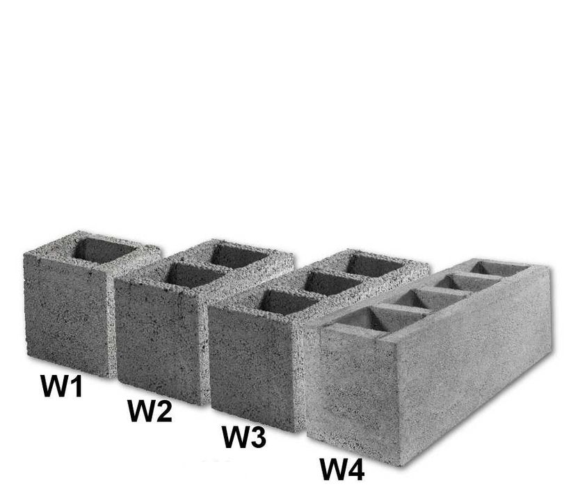 Pustak wentylacyjny podwójny W2 h=240 wentylacja komin kominy 2 kanał