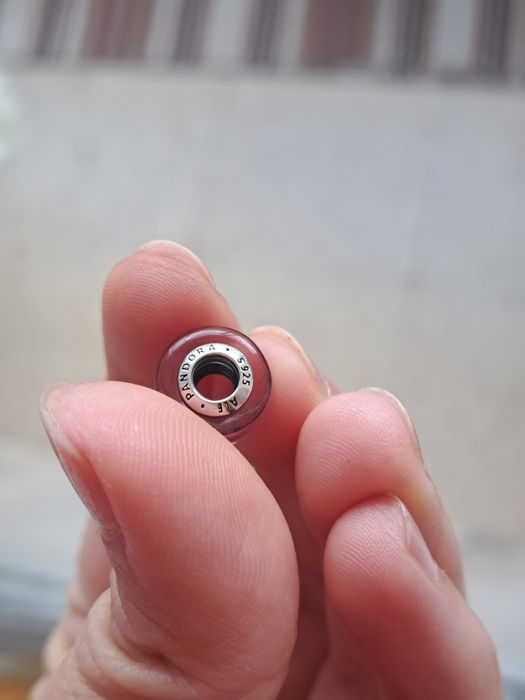 Conta pandora rosa