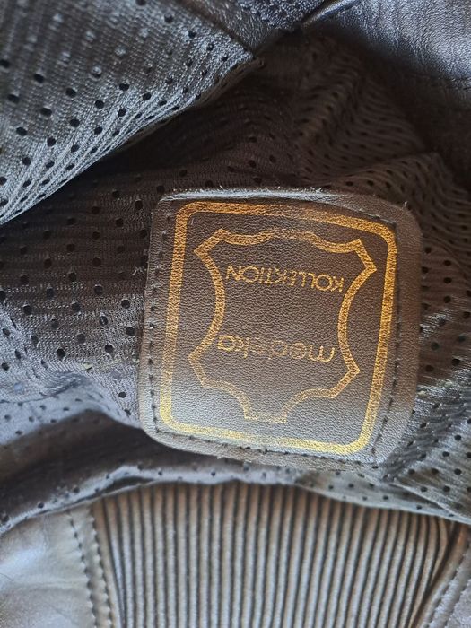 Мото штаны  кожаные