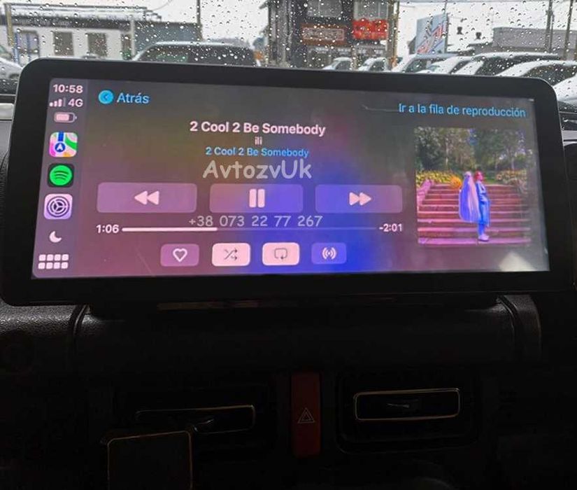 Магнитола JIMNY Suzuki CELERIO GPS DVD TV USB 2 дин CarPlay Android 15