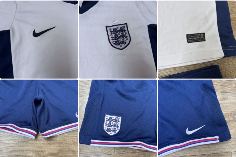 Дитяча футбольна форма Nike Найк збірної Англії р.20 р.XS, 122см. 6р.