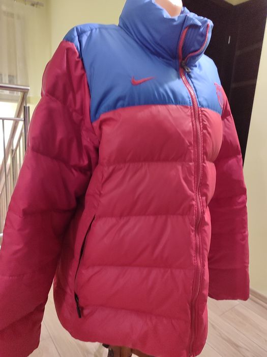 Kurtka męska puchowa nike FC Barcelona