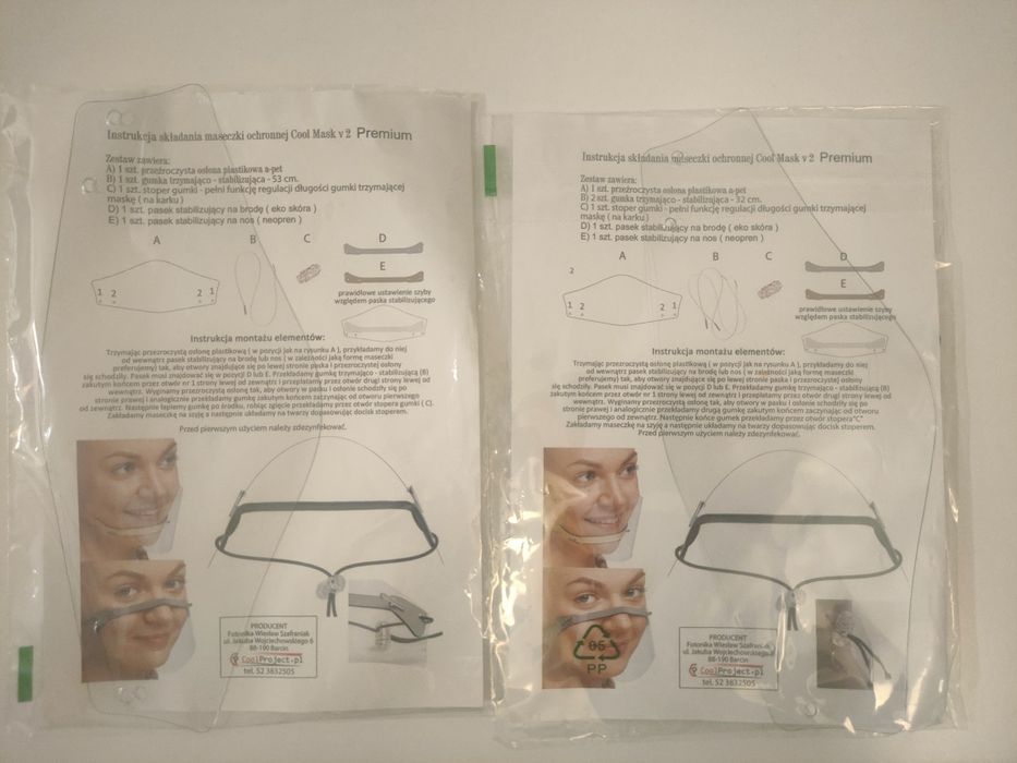 Maseczka ochronna 2 szt.