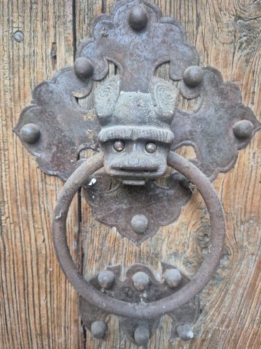 Oryginalne, stare japońskie drzwi