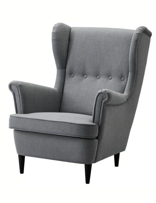 Poltrona IKEA STRANDMON 
Poltrona, Nordvalla cinz esc