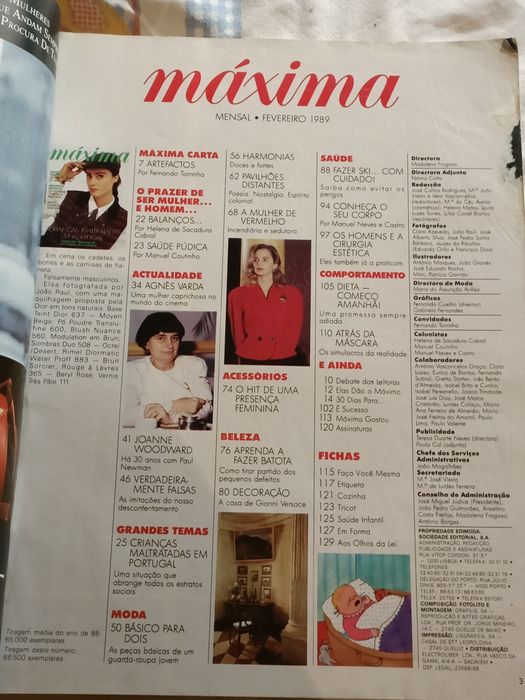 Revista Máxima  .