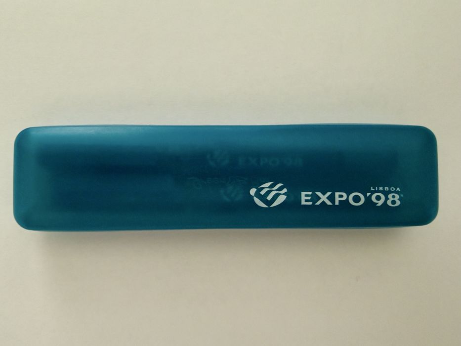 Estojo com caneta e lapiseira EXPO 98