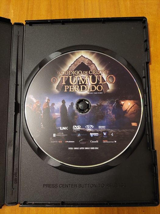 Dvd - O código de Cristo o tumulo perdido