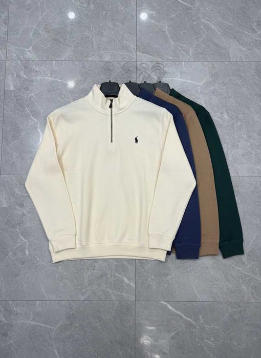 Зіп кофта Polo Ralph Lauren/1/3 zip свитшот ральф лаурен/полузамок